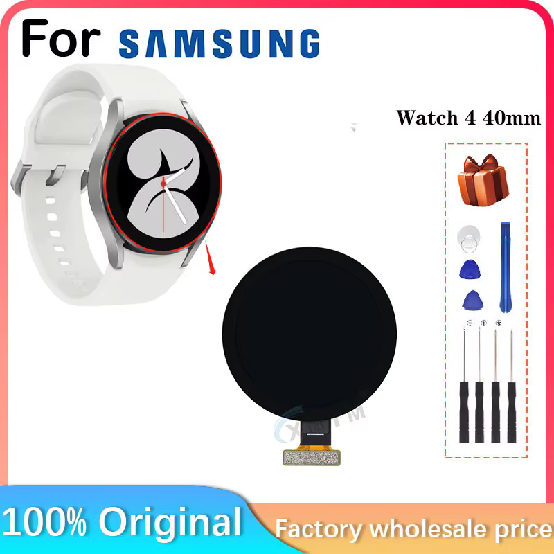 Pour Samsung Galaxy Watch 4 40mm R860 R865 SM-R860 SM-R865 smartwatch Bluetooth WiFi + LTE LCD écran