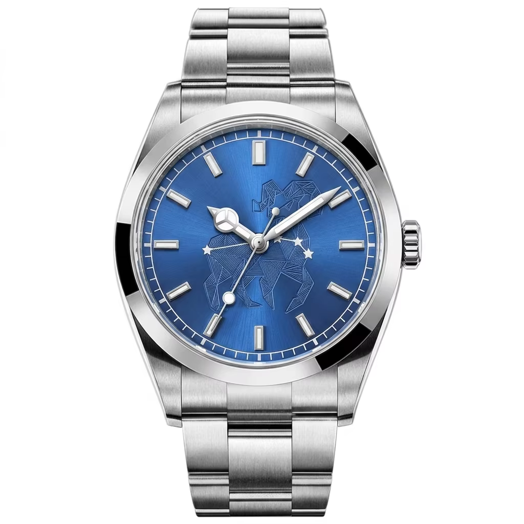 Montre automatique Constellation du Zodiaque pour hommes et femmes, cadeau d'anniversaire personnali