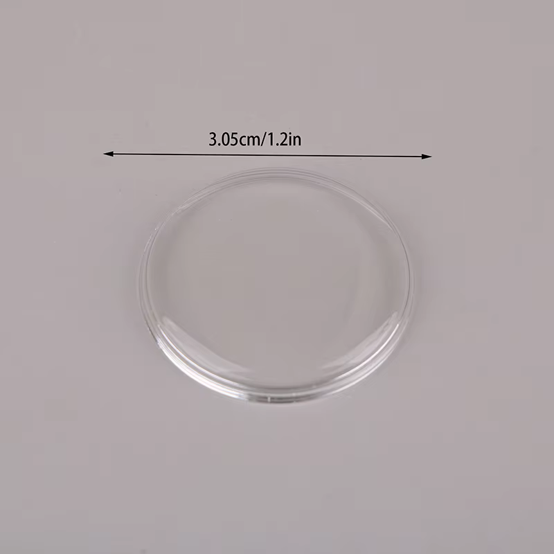 Offre spéciale 1 pièces 29.7-31.6mm Type de graisse vieille montre Vintage acrylique cristal montre 