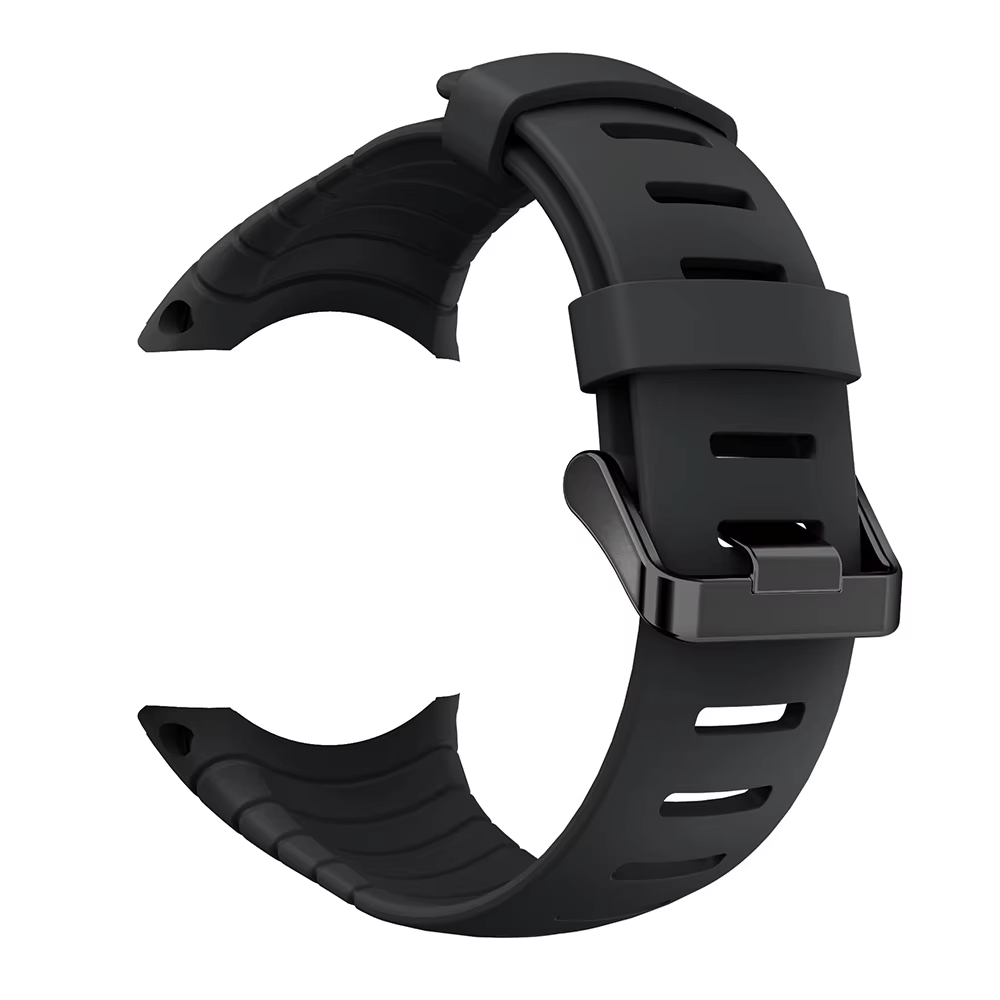 Pour bracelet de montre Suunto Core bracelet en Silicone de haute qualité avec bracelet à boucle noi