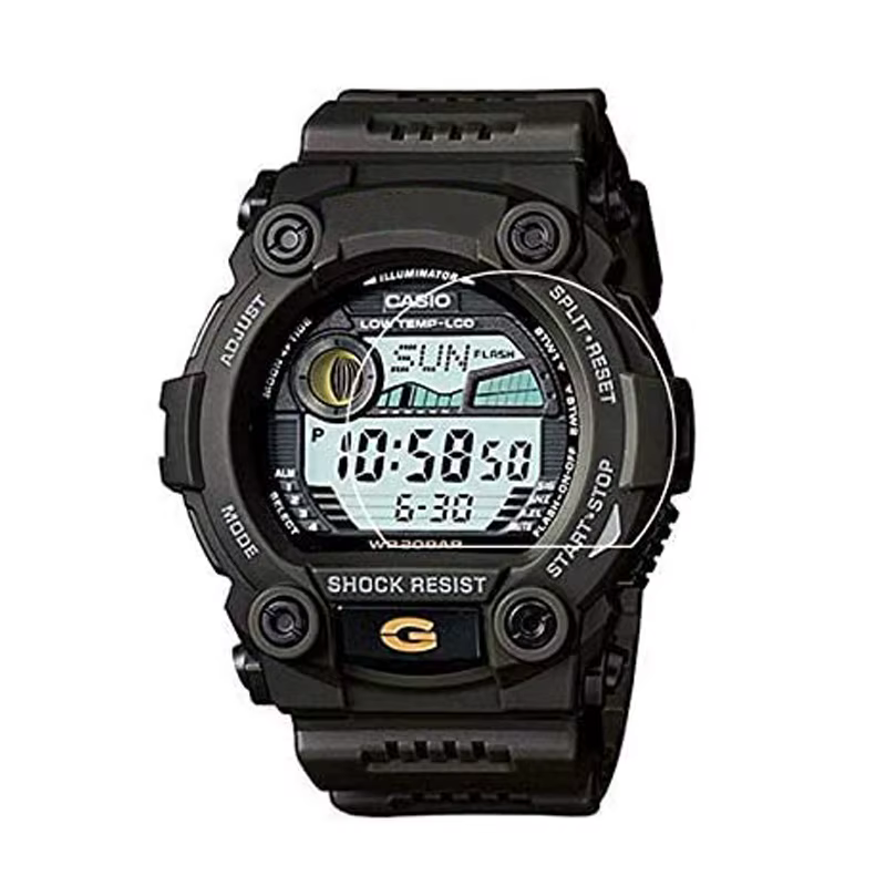 3 pièces Film de protection transparent pour Casio g-shock DW-6900/7900 GW-6900/7900 GM-6900 GDX-690