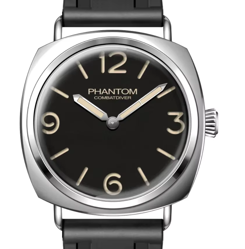 Hommage montres militaires pour Seiko Vh31 cadran stérile Super lumineux 100M dôme étanche Len Vinta