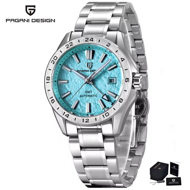 PAGANI DESIGN nouveau PD-1792 GMT montre pour hommes automatique haut de gamme 100M sport étanche mo
