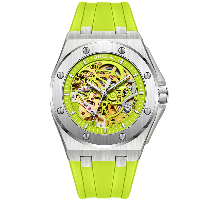 ONOLA montre haut de gamme sport de luxe hommes montre-bracelet étanche automatique montres mécaniqu