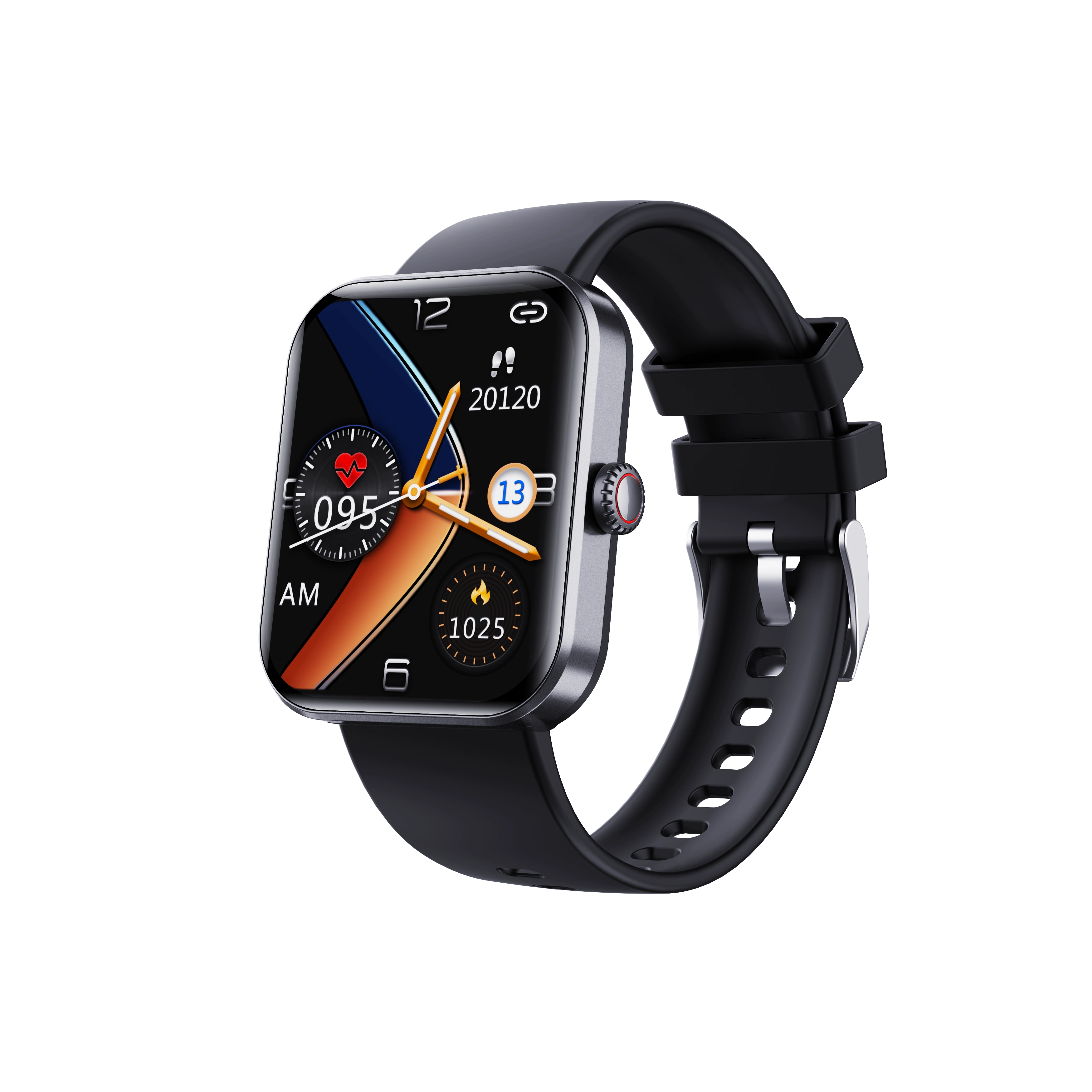 Montre connectée étanche pour le sport, avec détection du rythme cardiaque, de la pression artériell
