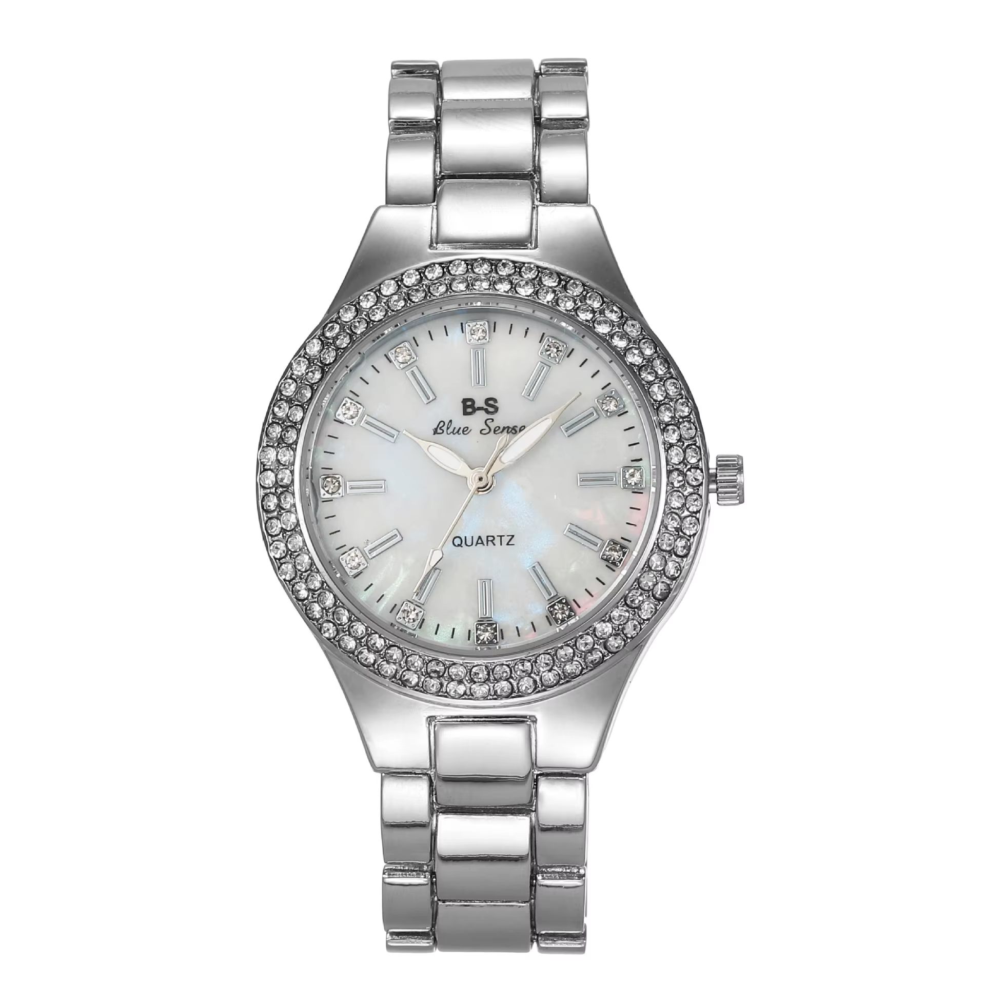 Mode décontracté femmes montre élégante marque de luxe bracelet en acier inoxydable Quartz robe mont