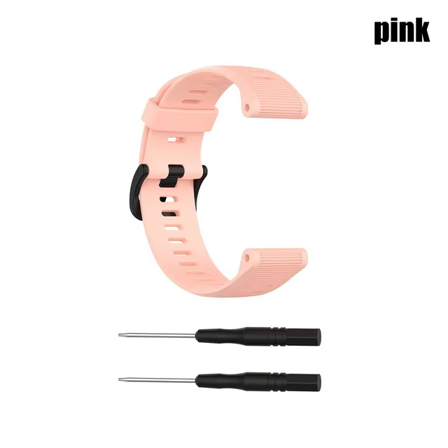 Bracelet de montre en silicone de 22 mm pour Garmin Forerunner 945, compatible avec les modèles Fore