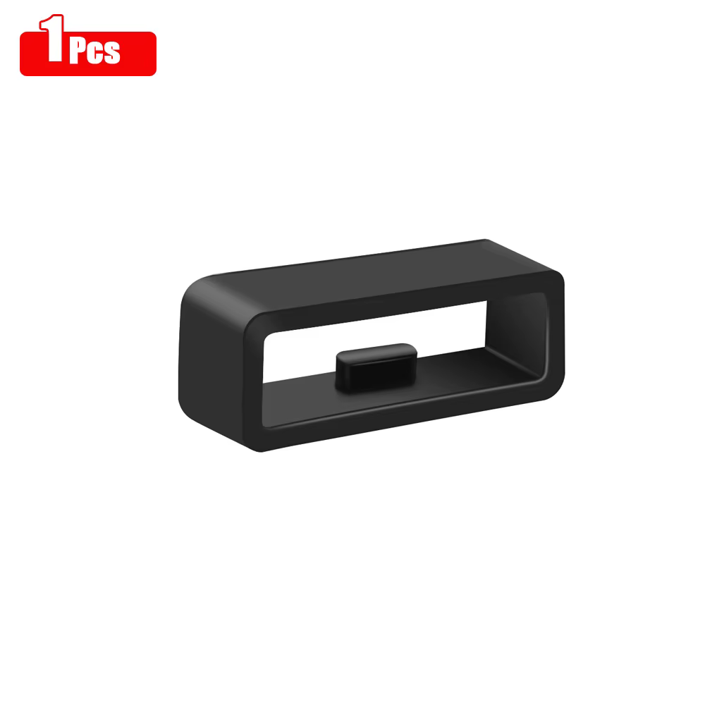 Lot de 4, 6 ou 10 anneaux de rechange en silicone pour bracelet de montre, 20 ou 22mm, accessoires