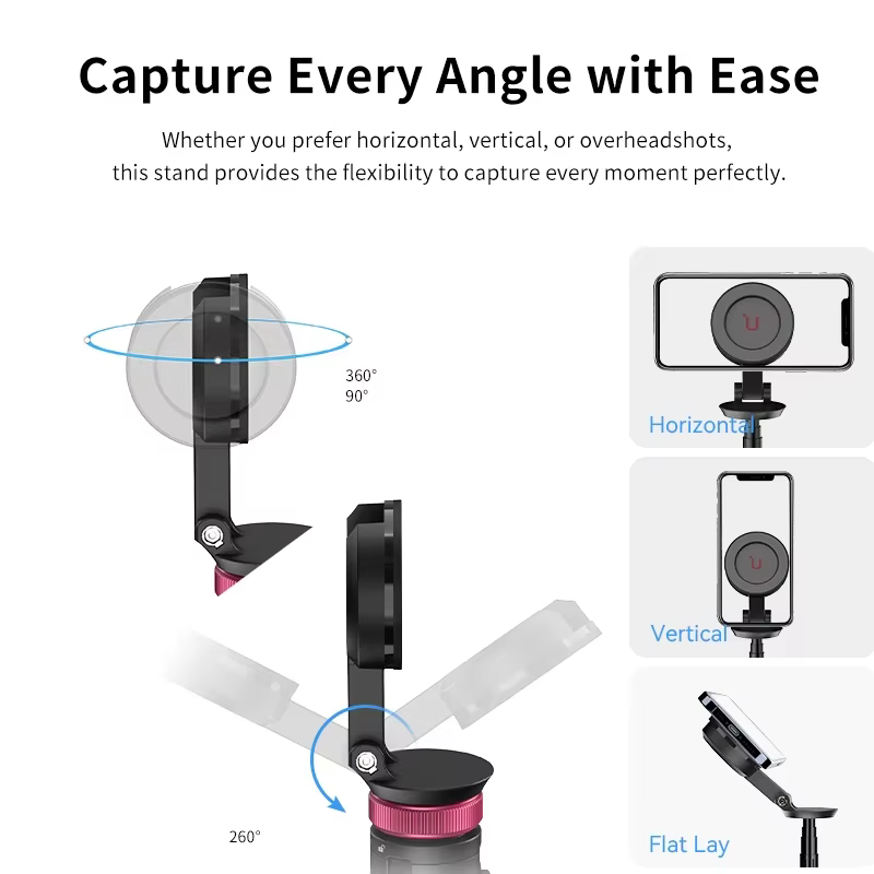 Ulanzi MT-84 1.53M Magsafe Selfie bâton trépied support Bluetooth télécommande téléphone Extension t