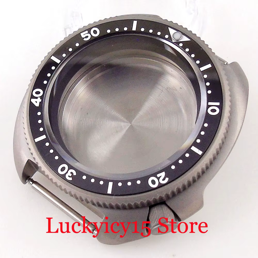 Boîtier de montre en titane pour hommes, 44MM, 20ATM, adapté à NH35A NH36 NH34 SKX SRP ETA2824, mouv