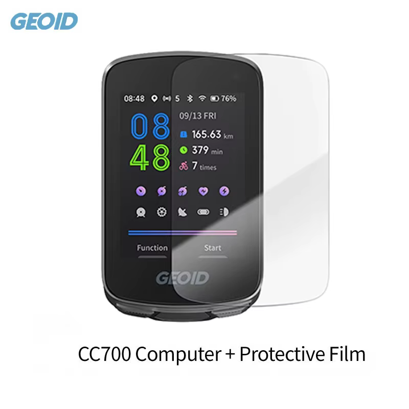 Ordinateur de vélo GPS GEOID CC700, écran couleur 2,8 pouces, compteur de vitesse de vélo avec navig