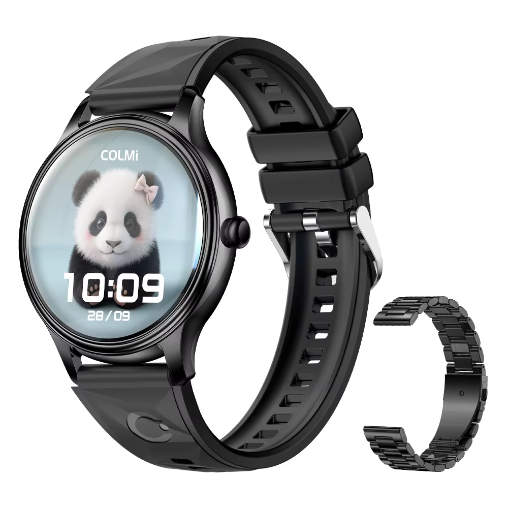 2025 COLMI L28 Air Smartwatch corps Ultra-fin de 7.9mm, écran AMOLED de 1.32 pouces, gestion de la s