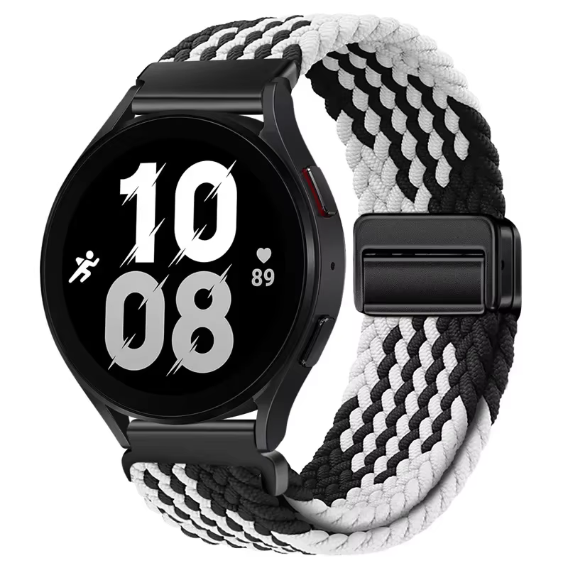 Bracelet magnétique de 22mm pour montre Realme 5, boucle tressée en Nylon pour montre Realme S2 S S 