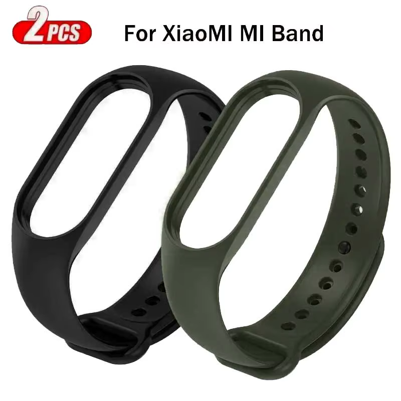 Bracelet de montre en silicone pour Xiaomi Mi Band, bracelet de sport, bracelet de remplacement, acc