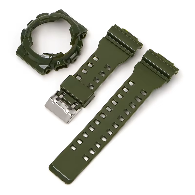 Bracelets en silicone pour Casio G-Shock GA-100, GA-110/120, GD-100/110/120, GLS-100, GAX-100, GA-14