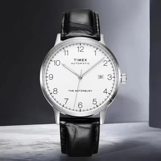 TIMEX montre automatique de luxe montre mécanique automatique mâle américain en acier inoxydable ant