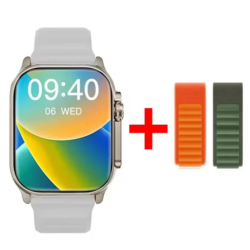 Montre connectée DT900 7 en 1, musique, appels Bluetooth, jeux, santé et fitness, charge sans fil, m