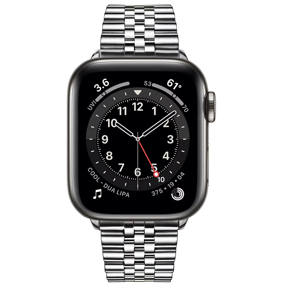 Bracelet en acier inoxydable pour Apple Watch, bande pour iWatch 3, Ultra 2, 49mm, 6 SE, 7, 8, 9, 45