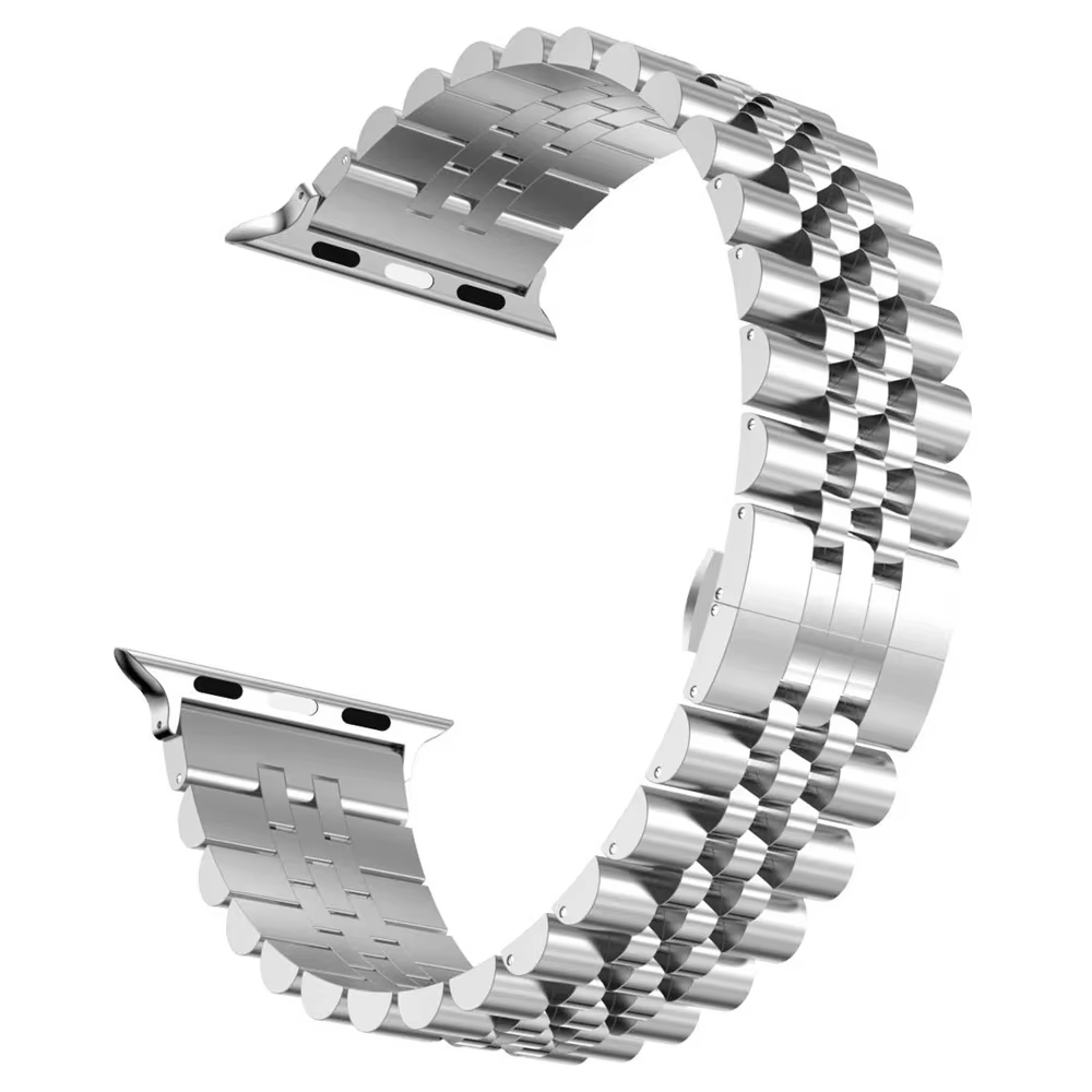 Bracelet en acier pour Apple Watch, Ultra Band, Ultra Band, 49mm, 40mm, 44mm, Métal, 38mm, 42mm, 38,
