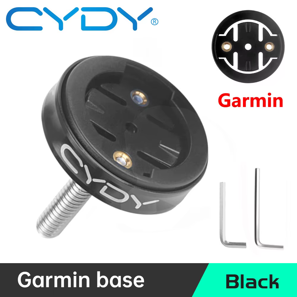 Support de compteur de vélo pour capteur de vitesse, fixation sur potence, compatible Garmin Edge / 