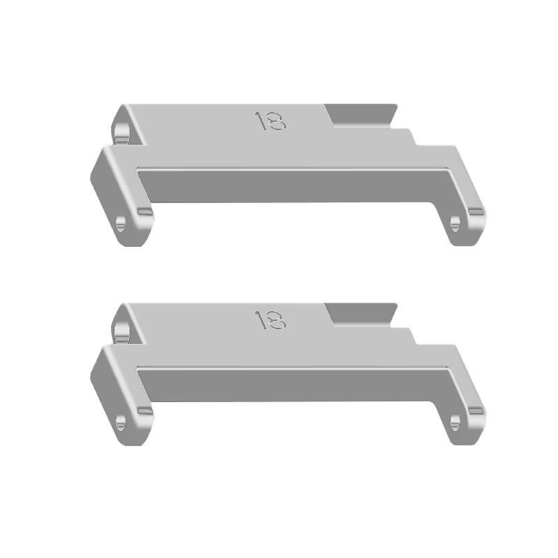 Adaptateur cosses connecteur Bracelet montre, fixation lien métallique à dégagement rapide Compatibl