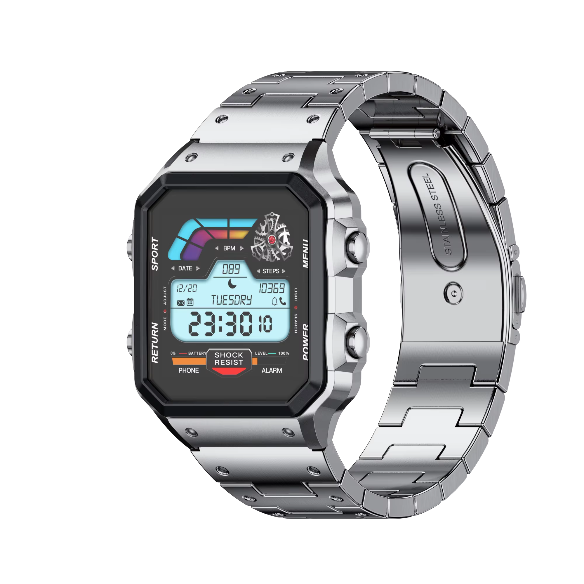 Aiweile AW38 montre intelligente homme 2024 Original pour Android IPhone Xiaomi Modes de sport sans 