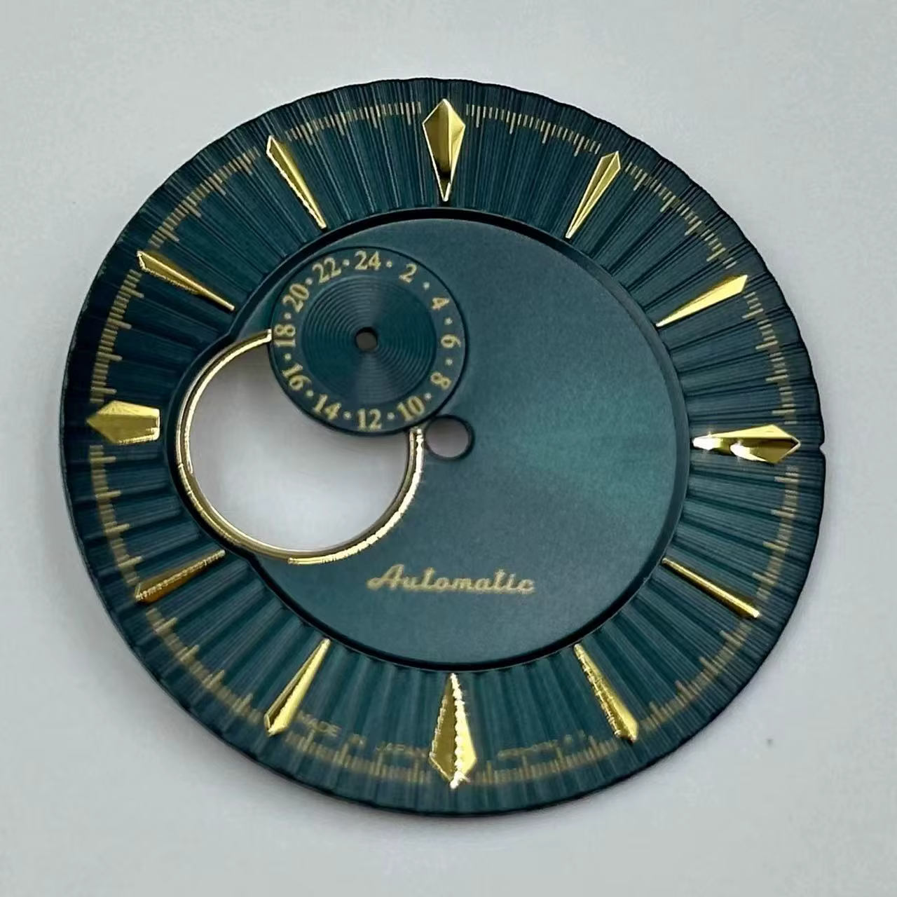 Cadran de montre cocktail date NH39 de 35 mm, cadran S d'origine japonaise pour montre mécanique, ad