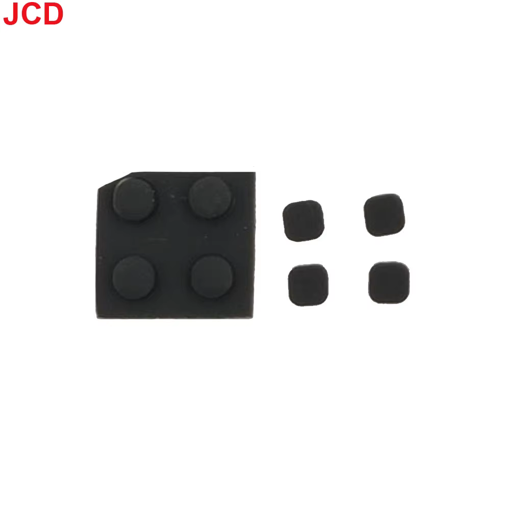 JCD pour la nouvelle Console 3DS XL vis avant arrière pieds en caoutchouc couvercle supérieur vis d'