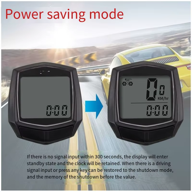 Compteur de vitesse numérique filaire étanche pour vélo, 1 pièce, odomètre, compteur de vitesse de c