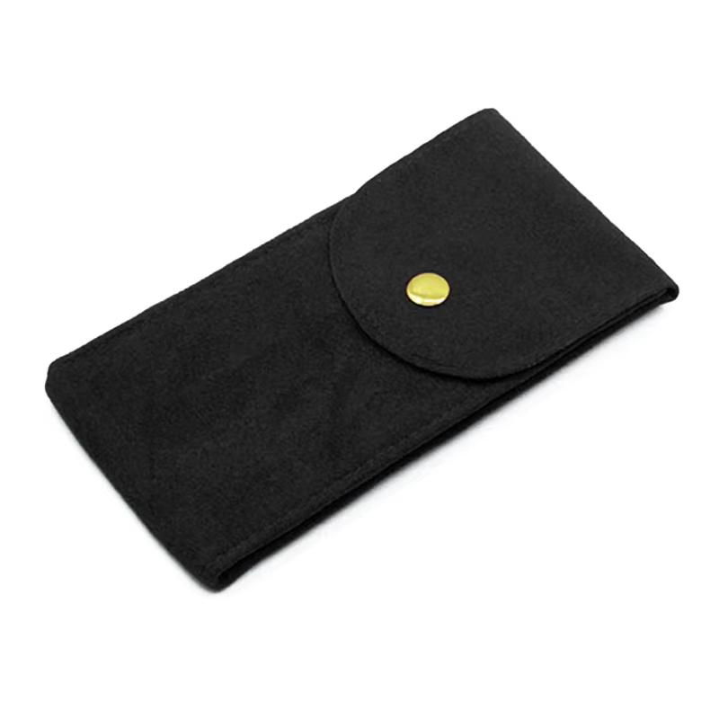 Pochette de rangement portable en tissu flanelle pour montre, sac de voyage individuel pour montre,