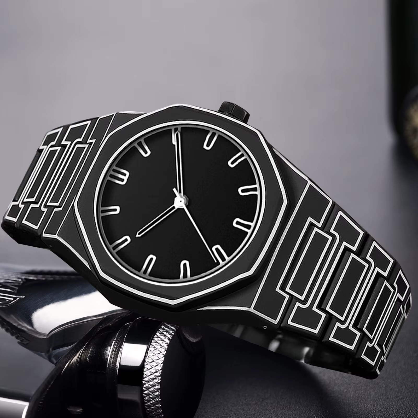 2025 nouveaux hommes créatifs montre en Silicone VA VA VOOM marque mouvement à Quartz lignes créativ