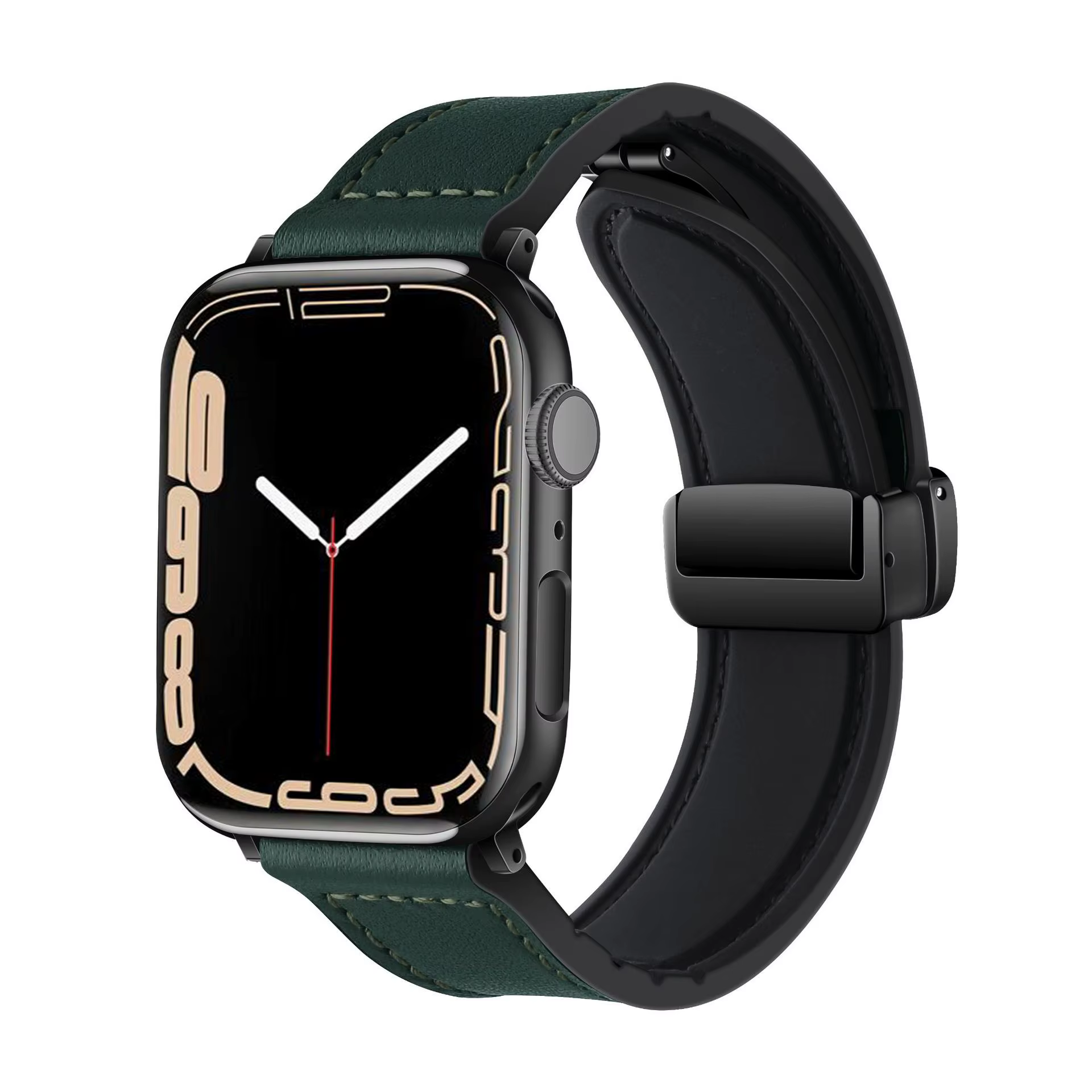 Bracelet en cuir véritable pour bracelet de montre Apple 11 46mm 42mm 44mm 40mm 45mm 41mm bracelet i