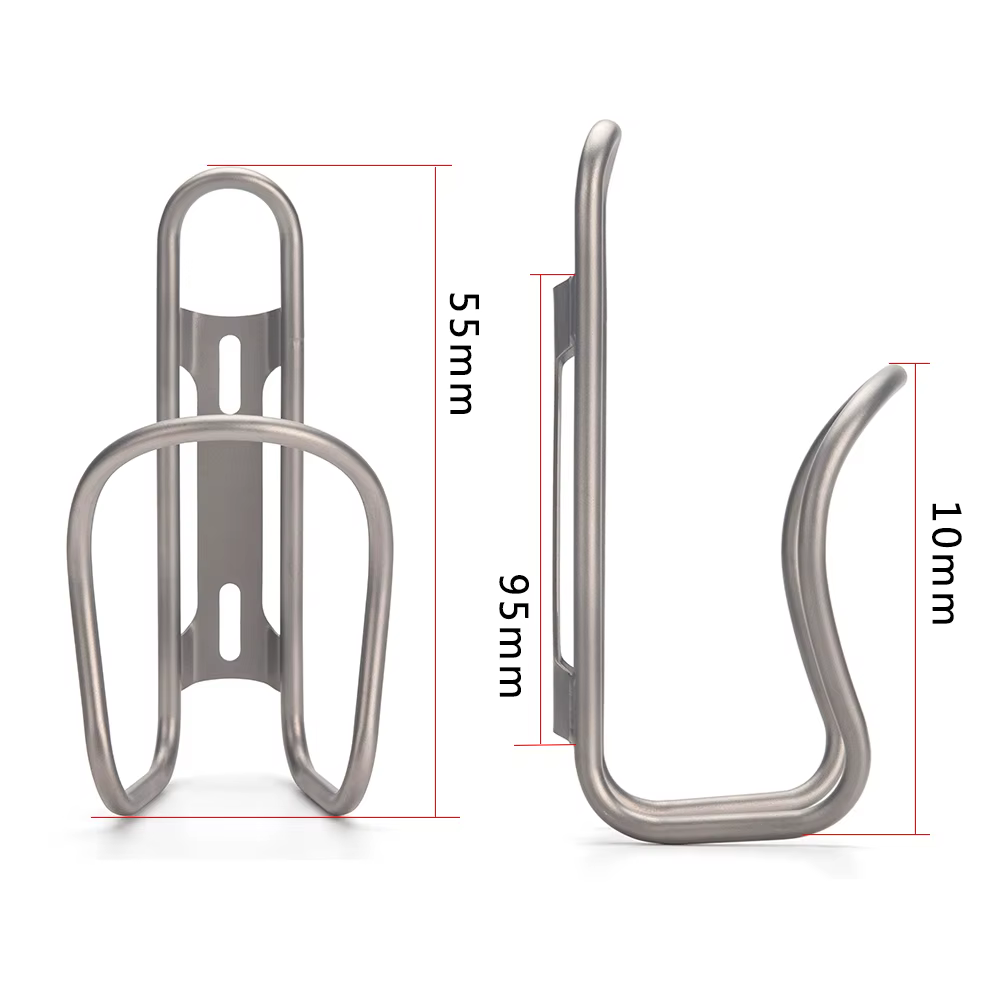 Porte-bouteille de vélo en titane ultraléger porte-bouteille vtt support de bouteille de vélo de rou