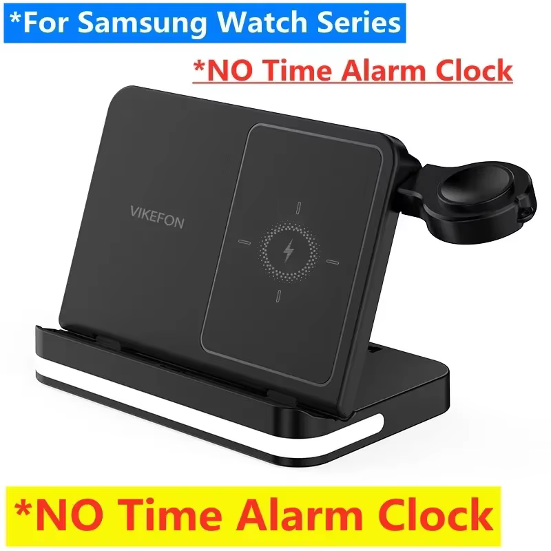 Support de chargeur sans fil 6 en 1, pour iPhone Samsung S23 S22 Ultra Note pliable Galaxy Watch 5 4