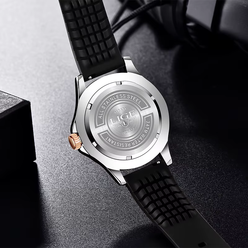 2025 LIGE nouvelles montres pour hommes d'affaires montre de plongée de luxe pour hommes étanche Dat