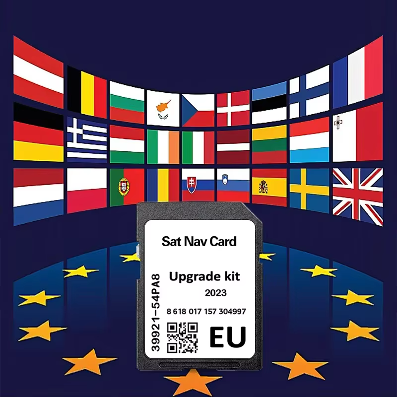 Carte SD Sat Nav pour Suzuki Slda Bosch, 16 Go, navigation GPS, cartes Europe, 2023