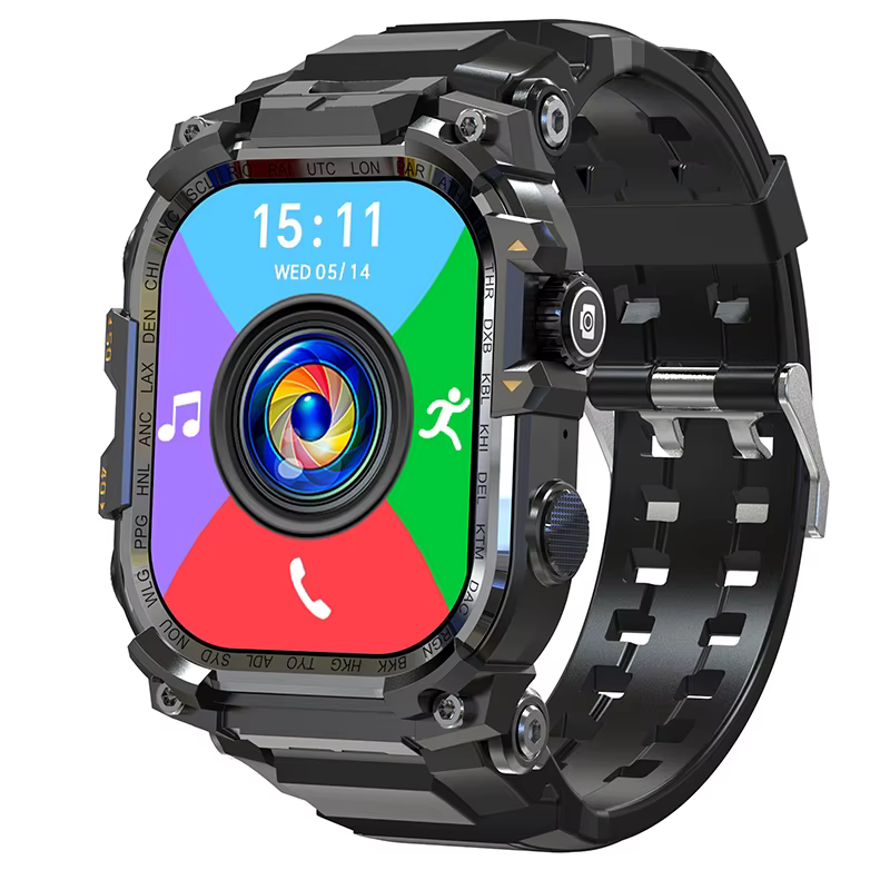 Nouveau Android hommes femmes montre intelligente hommes GPS 3G RAM/32G ROM stockage HD double camér