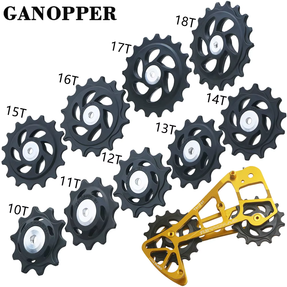 Dérailleur arrière de vélo pour Shimano S233, roulement de roue jockey, rouleau de poulie, VTT, 10T,