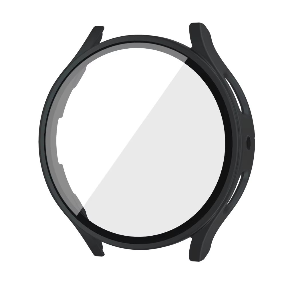 Pour Samsung Galaxy 4 5 6 7 44mm 40mm verre trempé + PC boîtier de montre de protection entièrement 