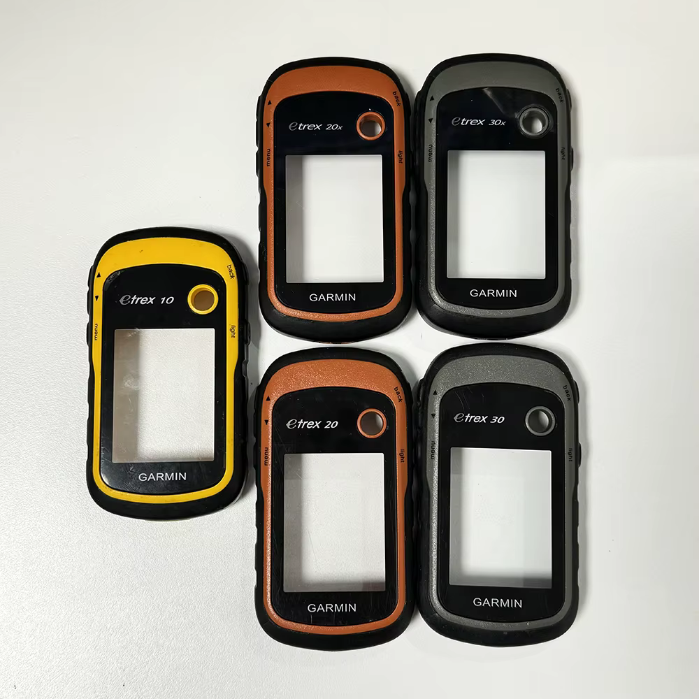 Boîtier pour GARMIN Etrex 10 20 20X 30 30X 22X 32X, cadre avant et panneau d'écran en verre, pièce d