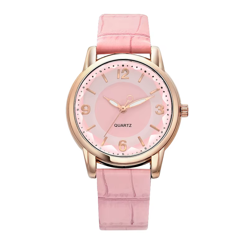 Montre classique pour femme à cadran bicolore, élégante, simple, vintage, mode féminine, bracelet dé