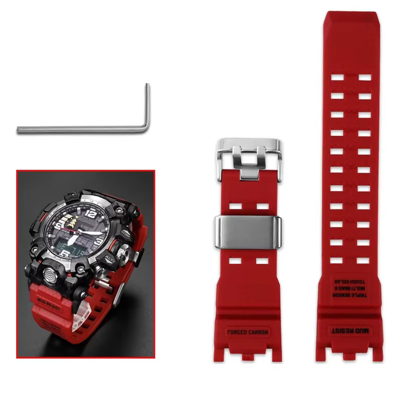 Accessoires de montre pour Casio G-SHOCK GWG-2000 GWG-2040 Mudmaster, Bracelet de remplacement pour
