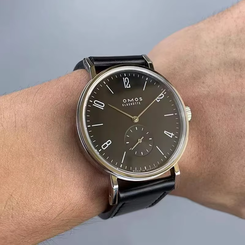 Montre mécanique automatique pour hommes de 38 mm adaptée au mouvement à remontage automatique Seagu