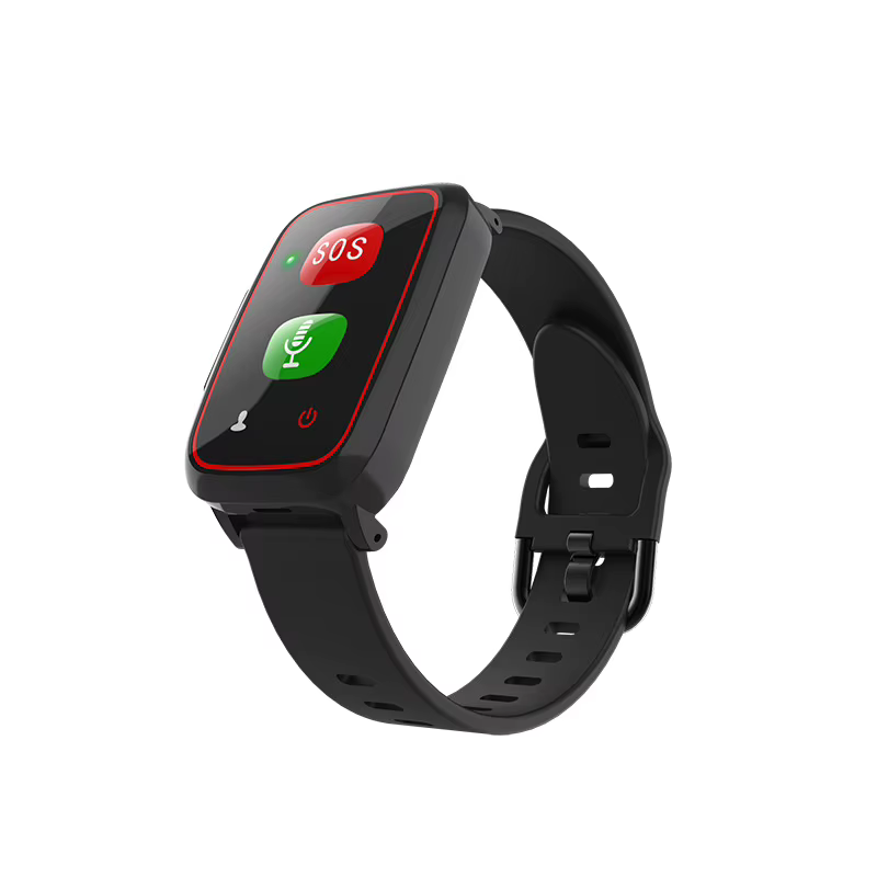 ElmainWatch-Alarme de détection de chute pour personnes âgées, positionnement GPS, SOS, téléphone, a