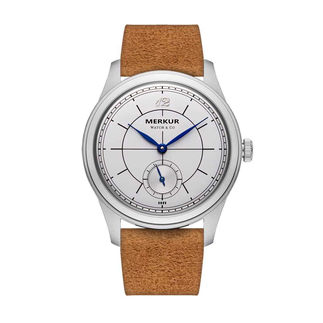 Le nouveau MERKUR croix ligne secteur cadran vert rétro montre décontractée pour hommes série d'affa