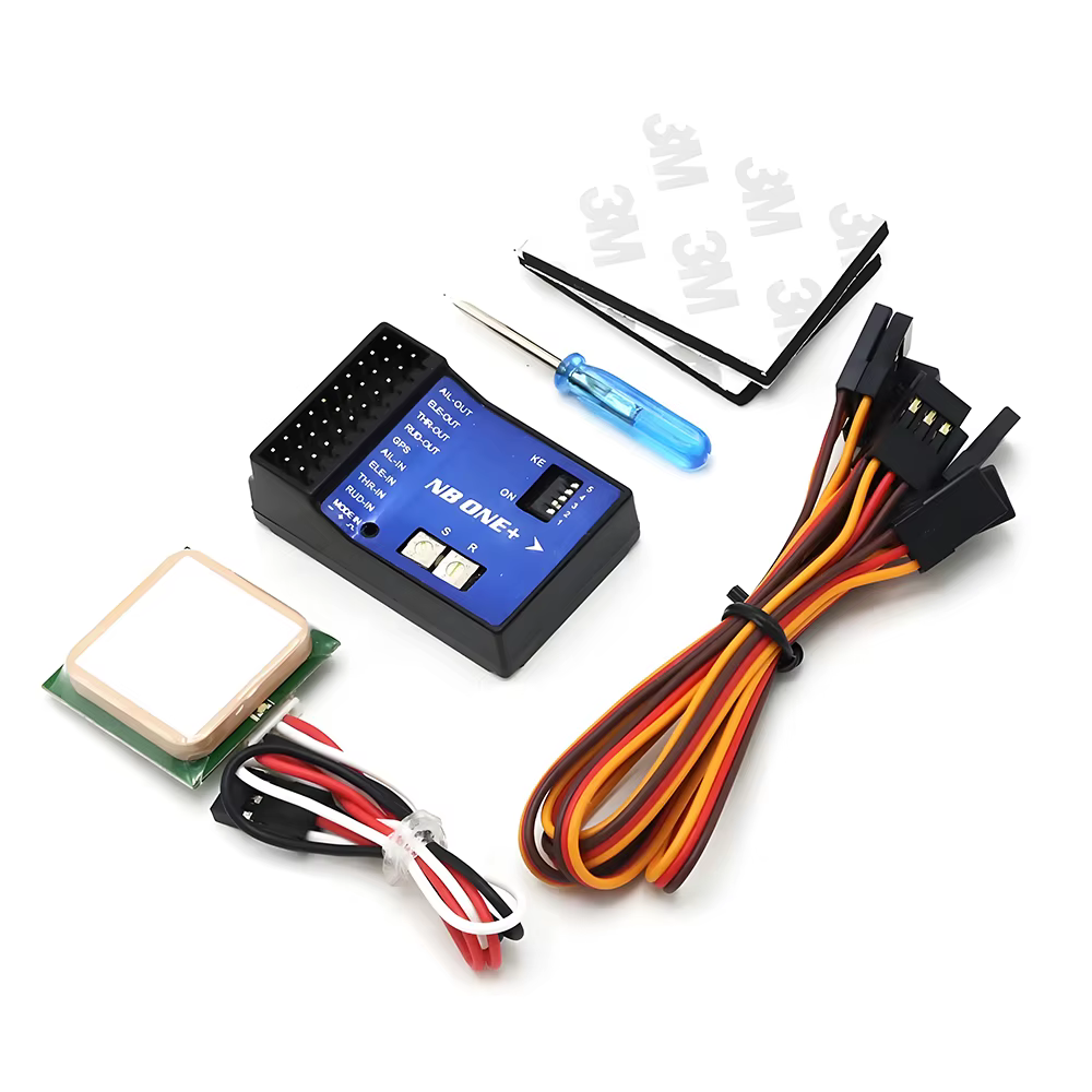 Contrôleur de vol NB One + 32 bits, capteur 6 axes avec GPS pour avion Su27 RC à voilure fixe