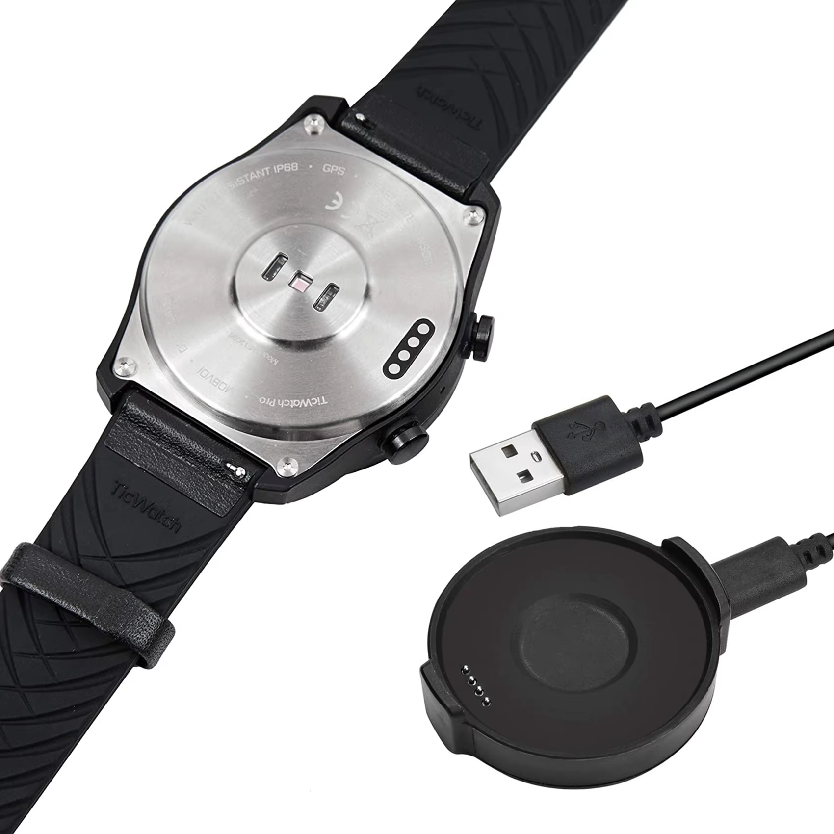 AP-chargeur de montre intelligente pour Ticwatch Pro, données Usb et câble de station de Charge, cha
