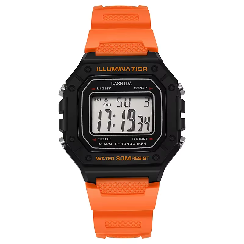 Mode hommes montre numérique militaire résistant à l'eau Sport montres marque de luxe armée montres