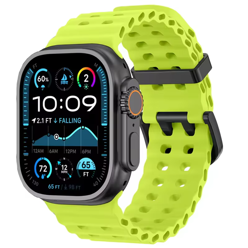 Bracelet océan pour Bracelet de montre Apple Ultra 3/2 49mm série 11 10 46mm Bracelet de sport iWatc