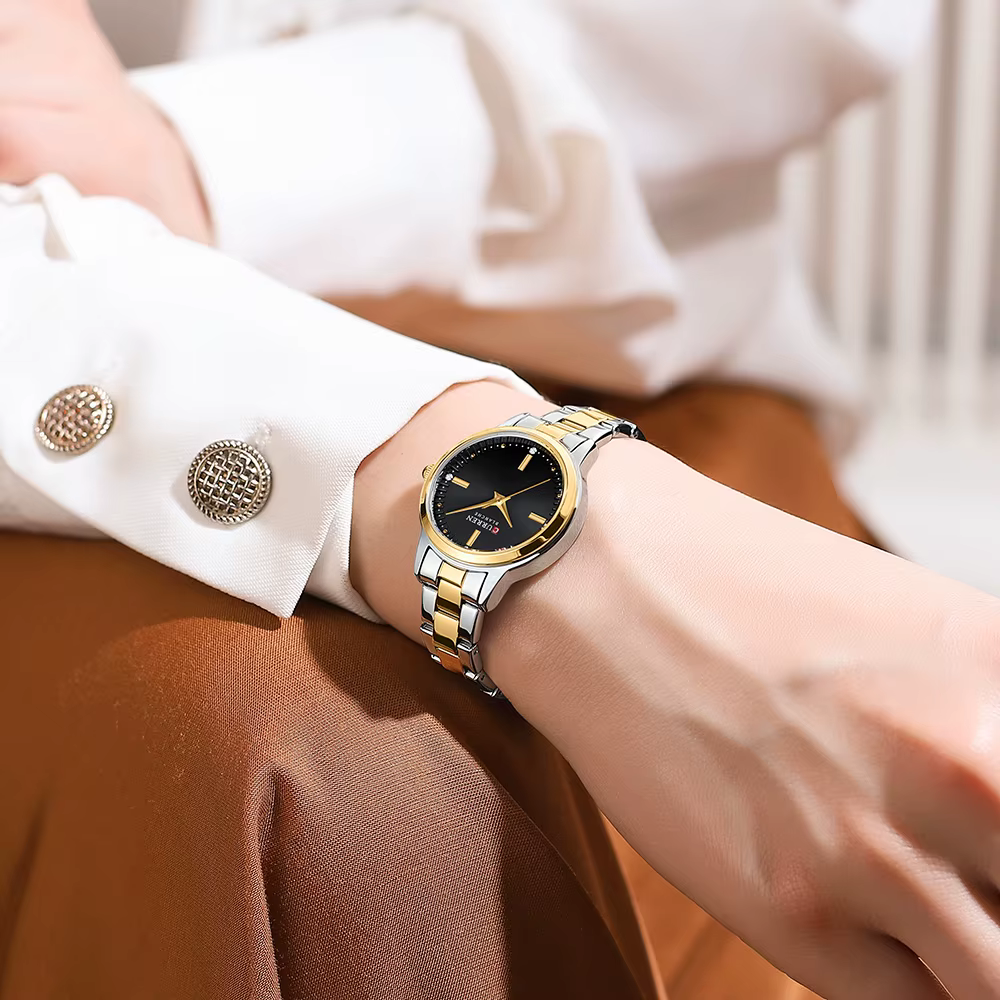 CURREN montres pour femmes mode originale montre-bracelet à Quartz pour dames cadran romain diamant 